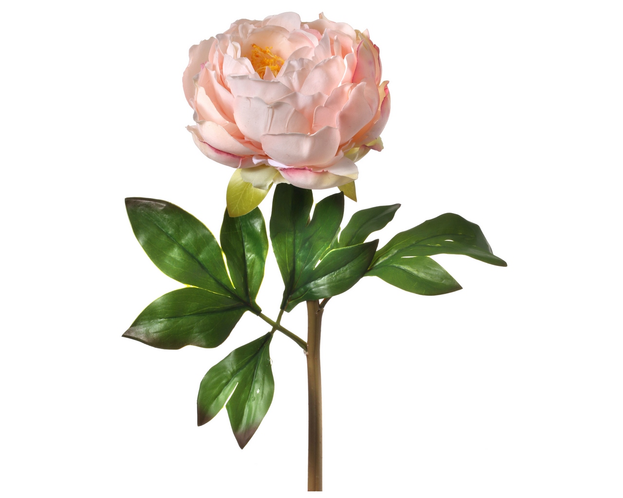Real Touch Light Pink Peony - Wreathe