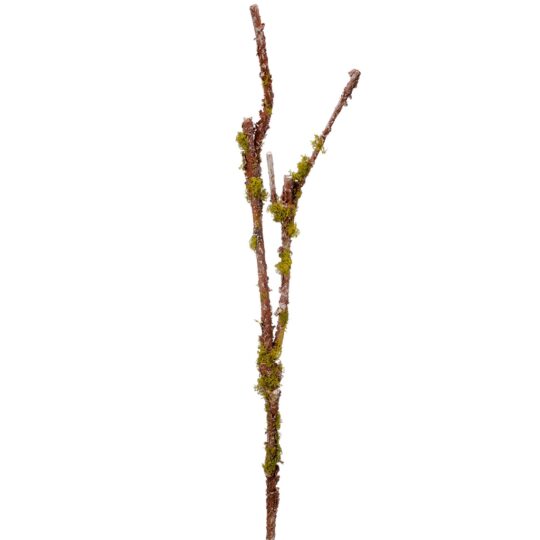Mossed 34" Twig - Brown/Green