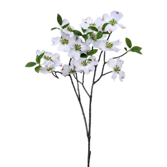 Dogwood 31" Spray - White