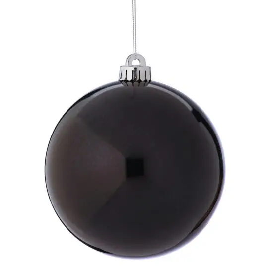 100mm Shiny Ball Pack/4 - Black