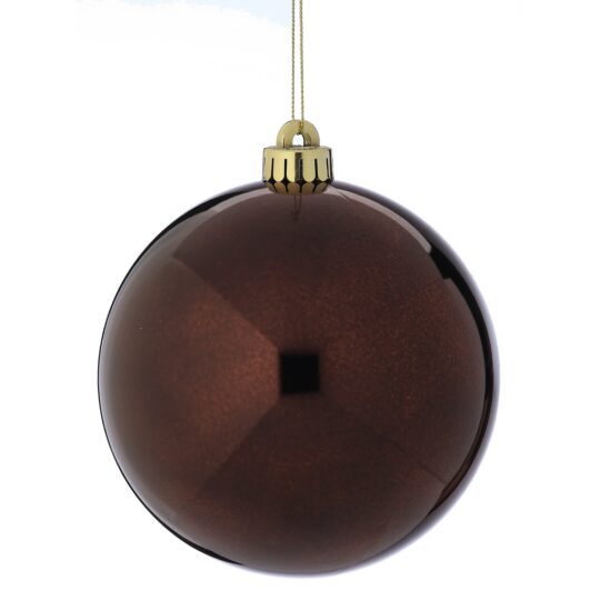 250mm Shiny Ball - Brown