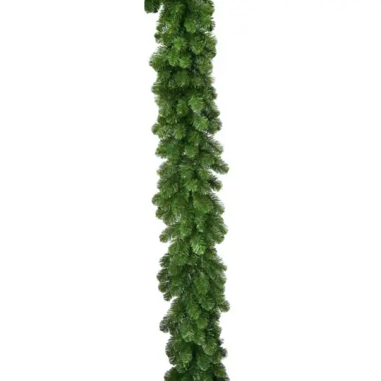 Dlx Oregon Fir 9' x 14" Garland - Green