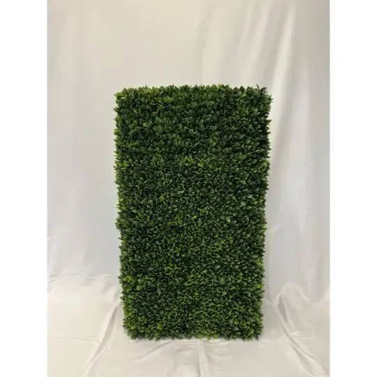 UV Protected Boxwood 22"Lx13"x39"H Hedge - Green