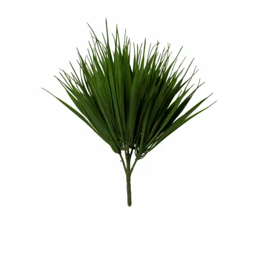 UV Protected Grass 9" Bush - Green