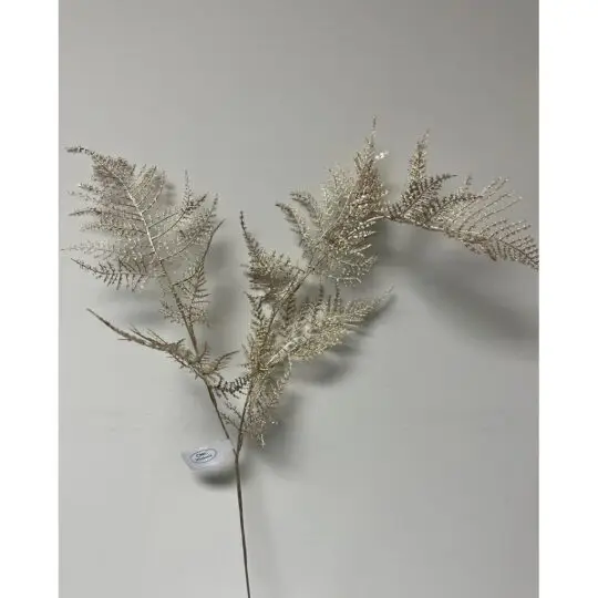 Asparagus Fern 35" Spray - Gold