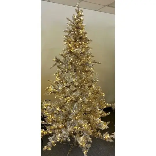 7.5" DUAL LED Tree - Champagne / 54"D 750L