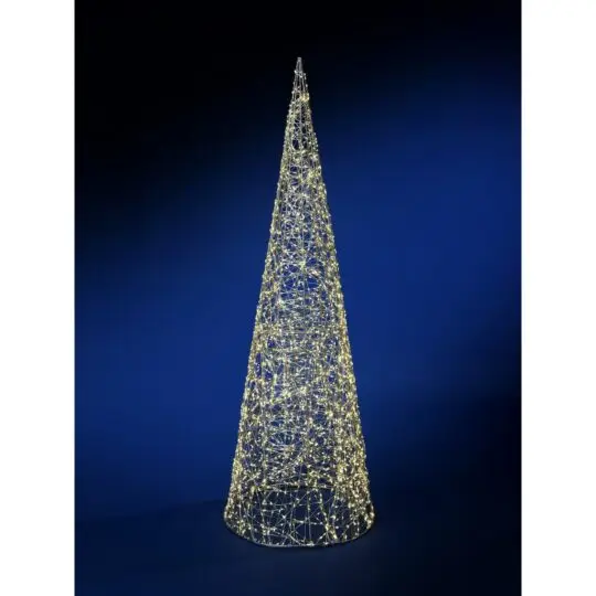 Outdoor/Indoor Micro LED 48" Cone - Yellow / 4000 Lights