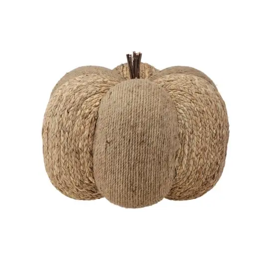 Rattan Pumpkin 24" - Brown