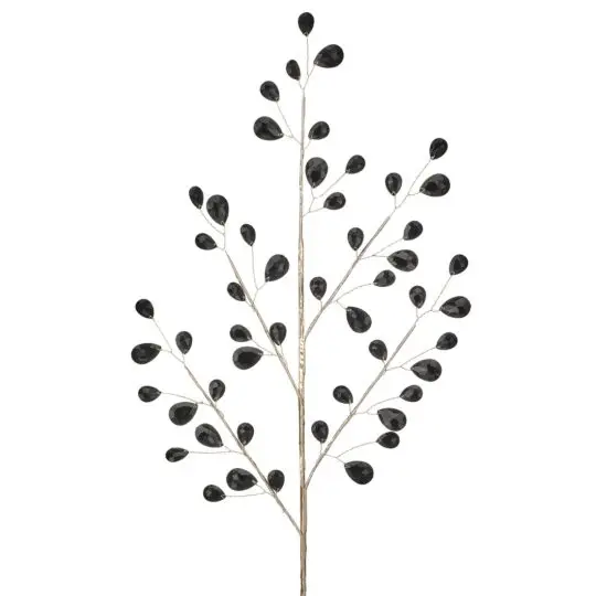 Acrylic Jewel Spray 24" - Black/Gold