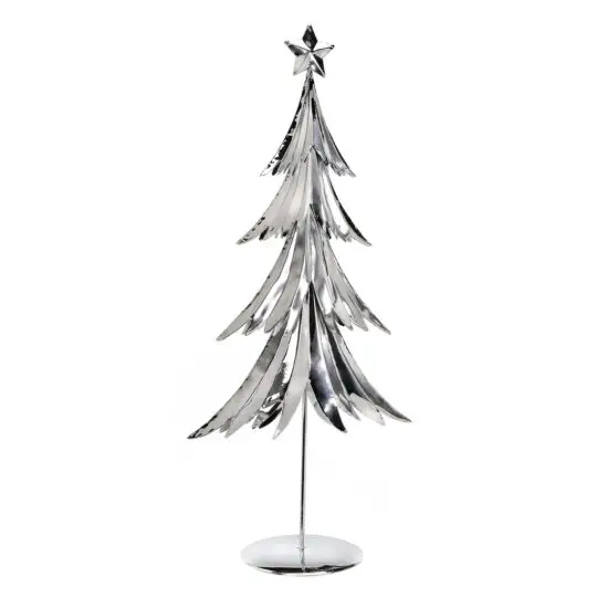 Plated Metal Tree 22.5" - Silver