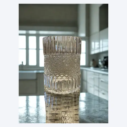Glass Cylinder 6.5"H 4.5"D - Clear