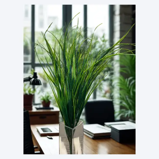 Grass Bush 29" - Green