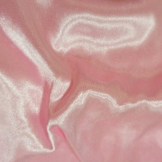 60"W x 230' STRETCH DOUBLE FACE SATIN - BLUSH PINK / 70 METERS