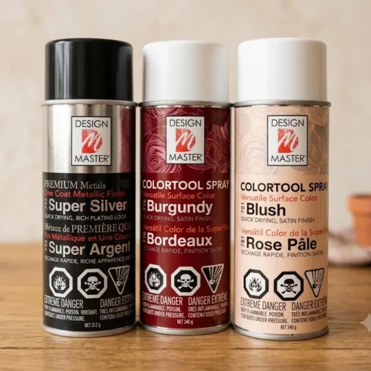 Floral Spray Paint