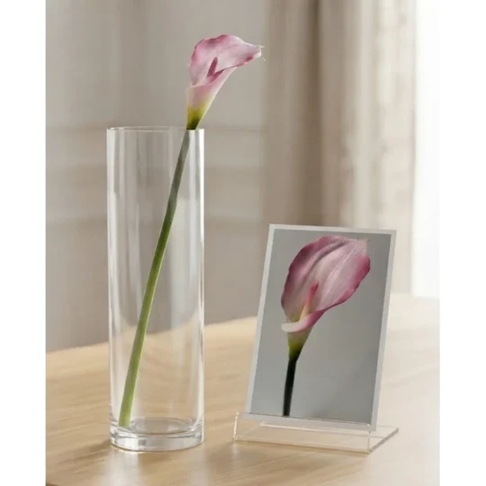 Eva Calla Lily Stem 25" - Pink