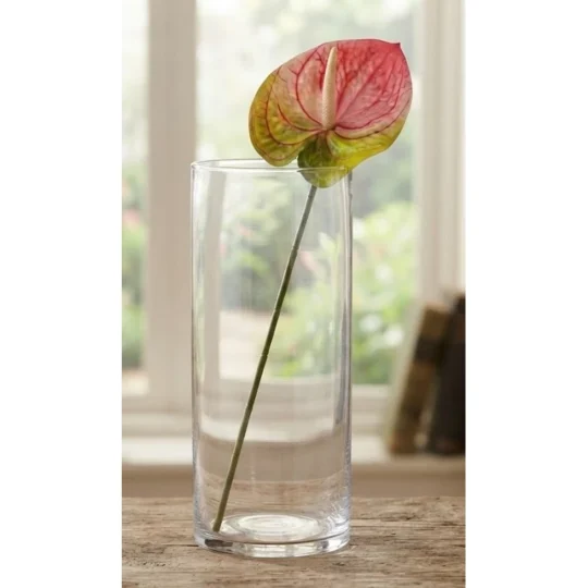Anthurium Stem 23" - Pink/Green