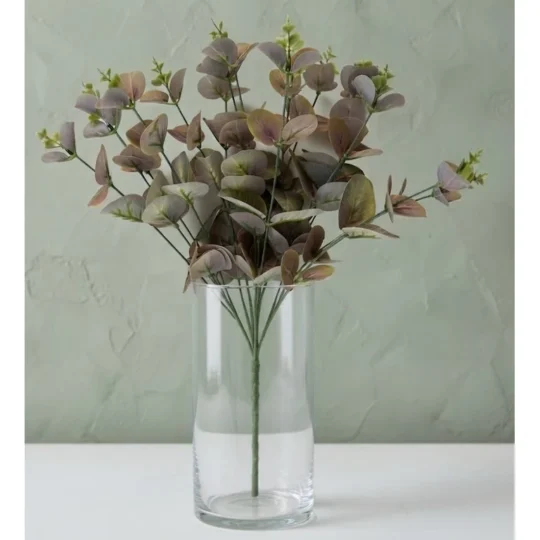 Real Touch Eucalyptus Bush 20" - Brown/Green