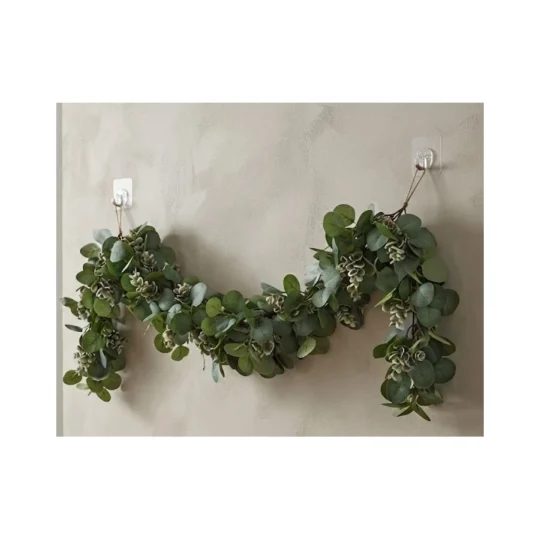 Double Eucalyptus Garland 6.5' - Green