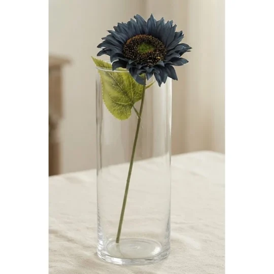 Sunflower Stem 19" - Blue