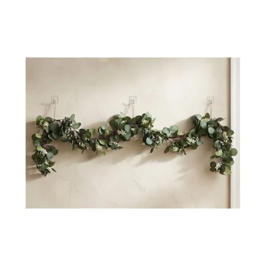 Double Eucalyptus Garland with filler 6.5' - Green