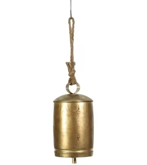 Metal Can Bell 10" - Gold